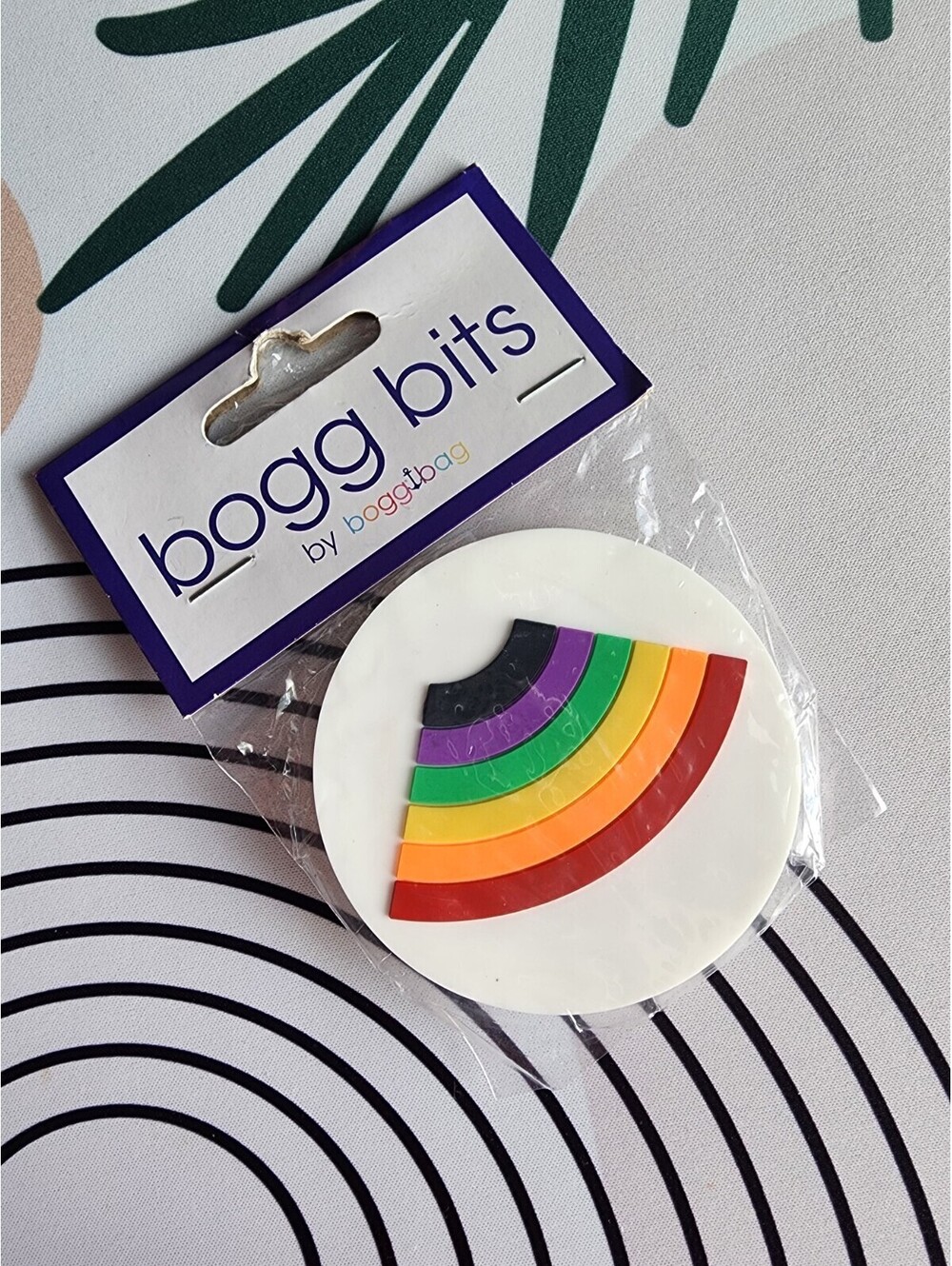 bogg bits Colorful Rainbow Accessory for Bogg Bag